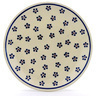 Polish Pottery Plate 7&quot; Daisy Dots