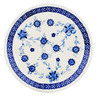Polish Pottery Plate 7&quot; Delicate Poppy