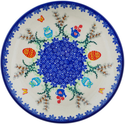 Polish Pottery Plate 7&quot; Easter Day Delight UNIKAT