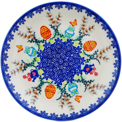 Polish Pottery Plate 7&quot; Easter Day Delight UNIKAT