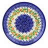 Polish Pottery Plate 7&quot; Elegant Garland
