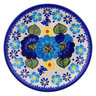 Polish Pottery Plate 7&quot; Endless Summer UNIKAT