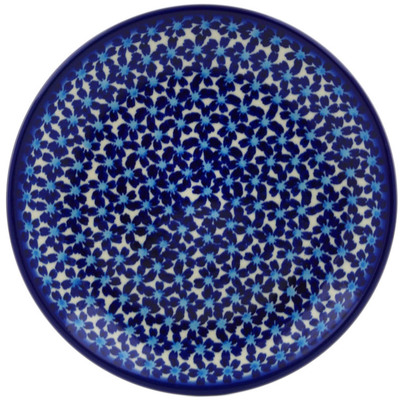 Polish Pottery Plate 7&quot; Forget-me-not Meadow