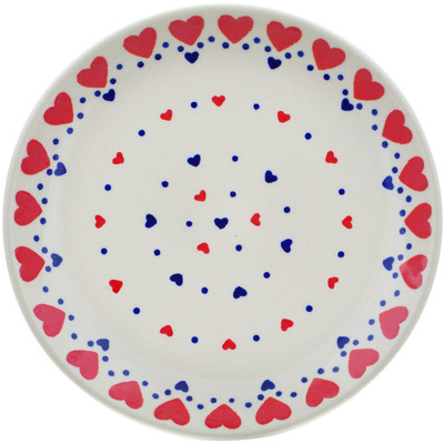 Polish Pottery Plate 7&quot; From The Heart