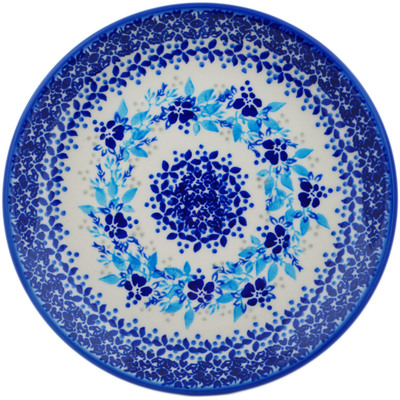 Polish Pottery Plate 7&quot; Garden Party UNIKAT