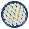 Polish Pottery Plate 7&quot; Gossamer UNIKAT