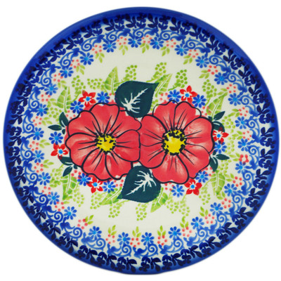 Polish Pottery Plate 7&quot; Grace