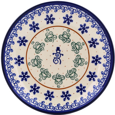 Polish Pottery Plate 7&quot;