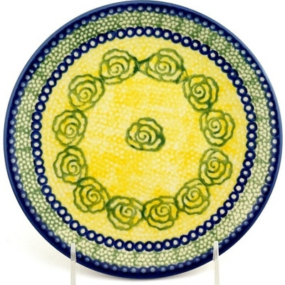 Polish Pottery Plate 7&quot;