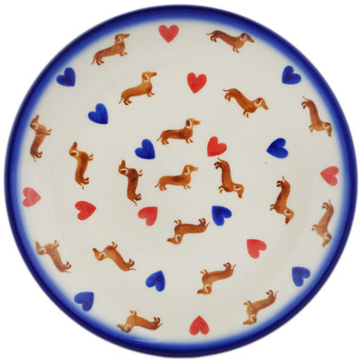 Polish Pottery Plate 7"