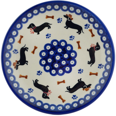 Polish Pottery Plate 7"