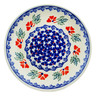 Polish Pottery Plate 7&quot; Rain Of Field Poppies