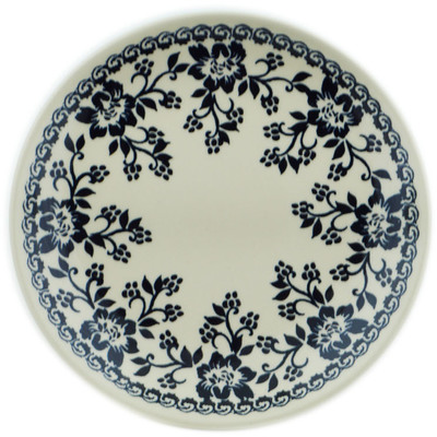 Polish Pottery Plate 7&quot; Raven&#039;s Garden