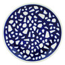 Polish Pottery Plate 7&quot; Simple Mosaic