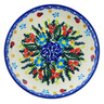 Polish Pottery Plate 7&quot; Spring  Garden Berries UNIKAT