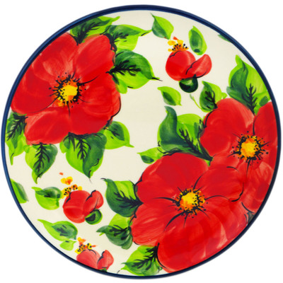 Polish Pottery Plate 7&quot; Spring's Bloom UNIKAT