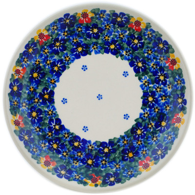 Polish Pottery Plate 7&quot; Springtime Splendor UNIKAT