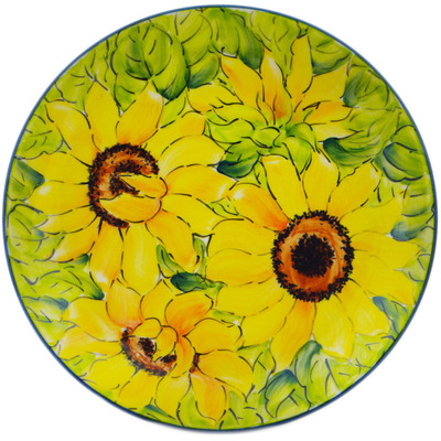 Polish Pottery Plate 7&quot; Summer&#039;s Best