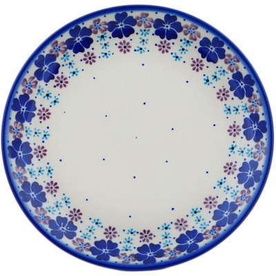 Polish Pottery Plate 7&quot; The Floral Wish
