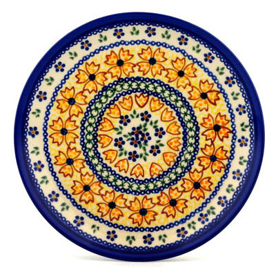 Polish Pottery Plate 7&quot; UNIKAT