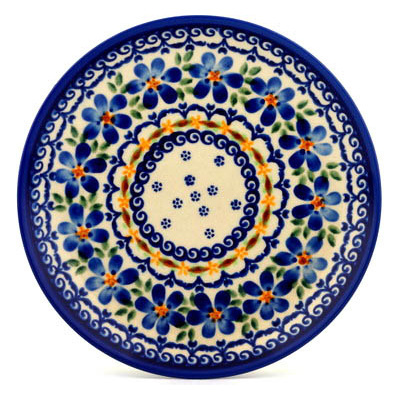 Polish Pottery Plate 7&quot; UNIKAT
