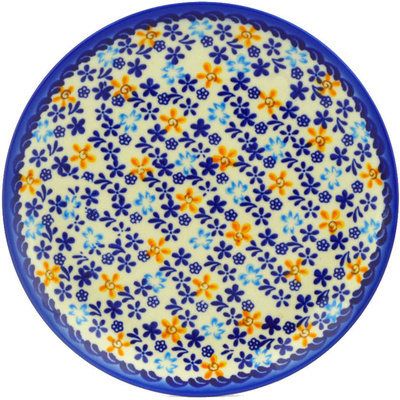 Polish Pottery Plate 7&quot; UNIKAT