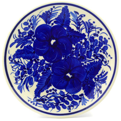 Polish Pottery Plate 7&quot; UNIKAT