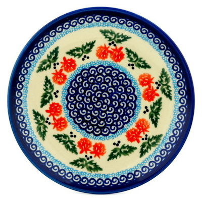 Polish Pottery Plate 7&quot; UNIKAT