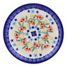 Polish Pottery Plate 7&quot; Wreath Of Bealls