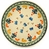 Polish Pottery Plate 8&quot; Duck Duck Goose