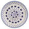 Polish Pottery Plate 8&quot;