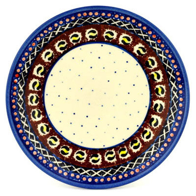 Polish Pottery Plate 8&quot;