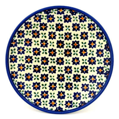 Polish Pottery Plate 8&quot;