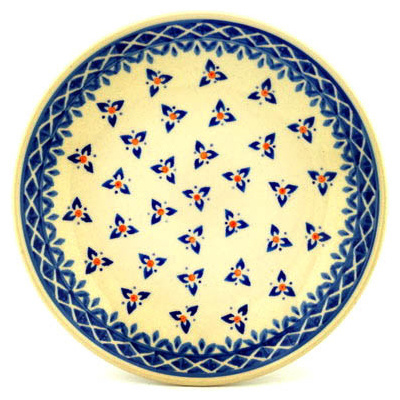 Polish Pottery Plate 8&quot;