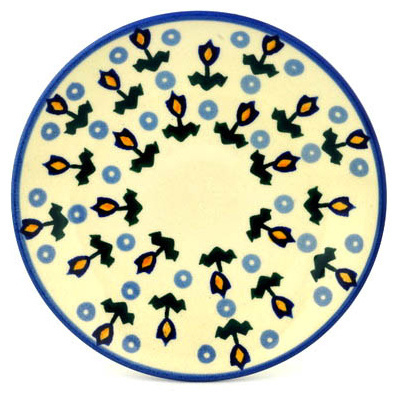 Polish Pottery Plate 8&quot;