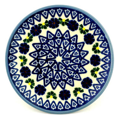 Polish Pottery Plate 8&quot;