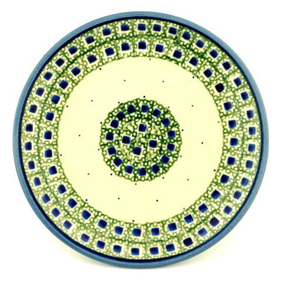 Polish Pottery Plate 8&quot;