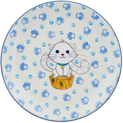 Polish Pottery Plate 8&quot;
