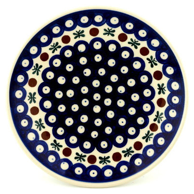 Polish Pottery Plate 8&quot; Mosquito