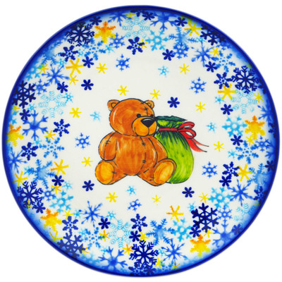 Polish Pottery Plate 8&quot; Simple Gifts