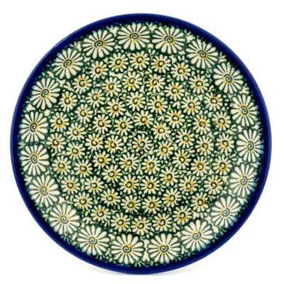 Polish Pottery Plate 8&quot; Spring Fling