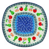 Polish Pottery Plate 8&quot; Tooty Fruity
