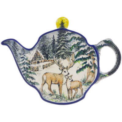 Polish Pottery Plate 8&quot; UNIKAT