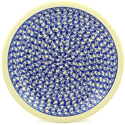 Polish Pottery Plate 9" Aegean Sea