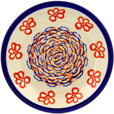 Polish Pottery Plate 9" Childs Play