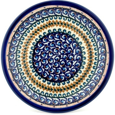 Polish Pottery Plate 9" Florence UNIKAT