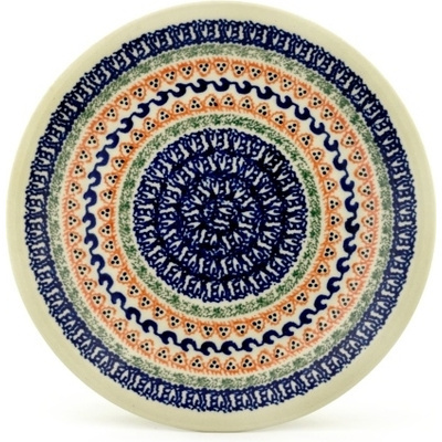 Polish Pottery Plate 9" Obsession