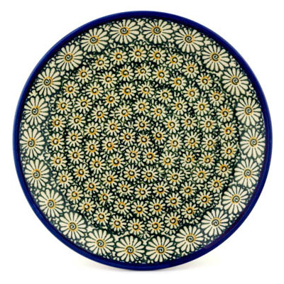 Polish Pottery Plate 9&quot; Spring Fling