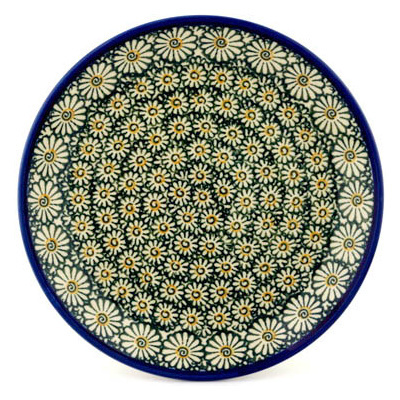 Polish Pottery Plate 9&quot; Spring Fling