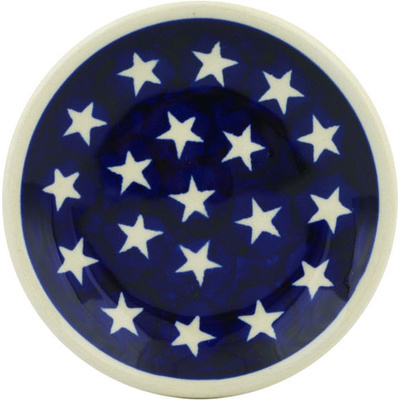 Polish Pottery Plate Small America The Beautiful